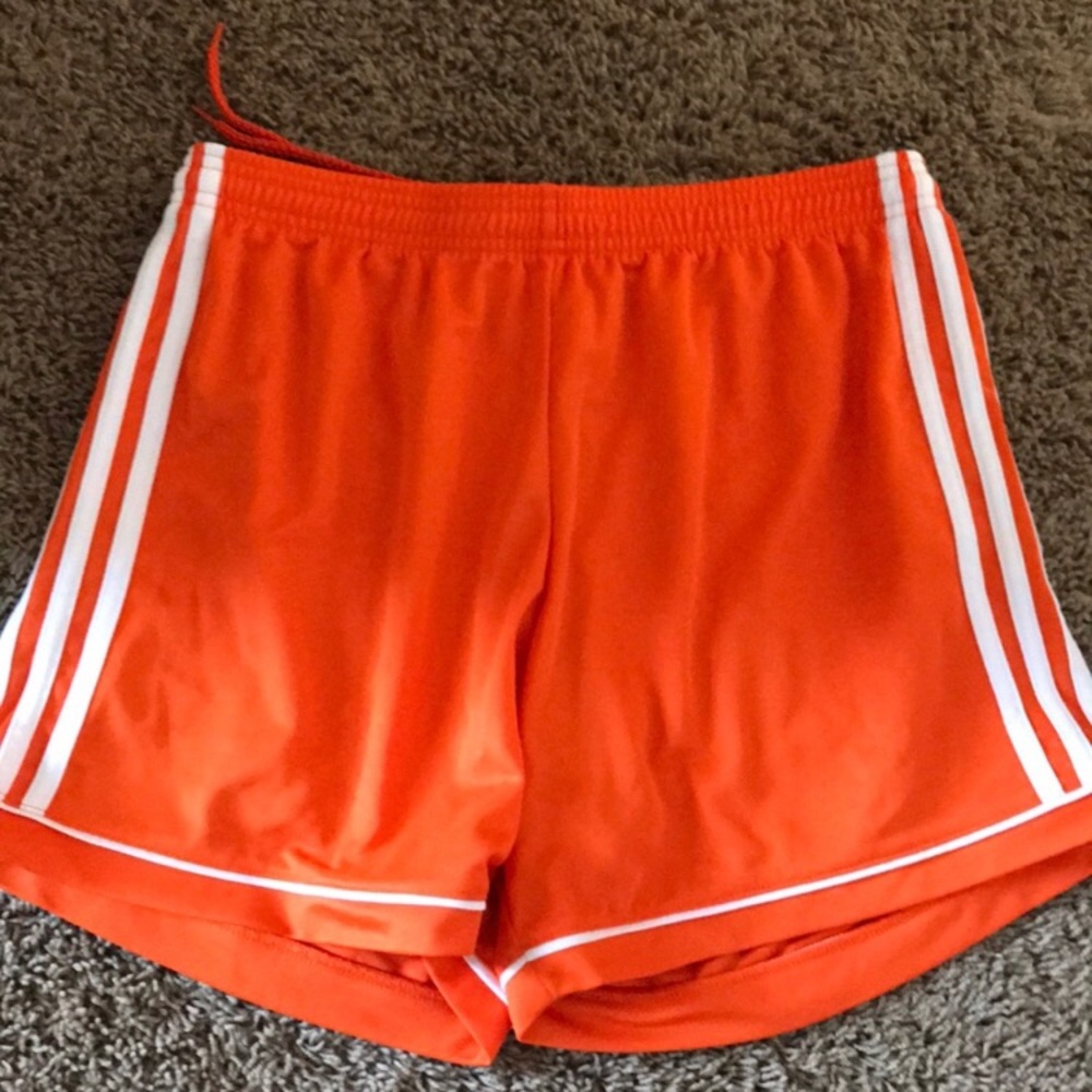 Adidas shorts orange